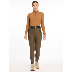 Pantalón LeMieux Drytex impermeable con rodilleras Alpino Marr&amp;amp;amp;oacute;n