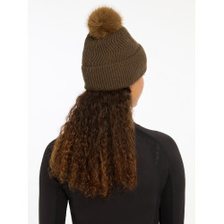 Gorro LeMieux Lila con pompón Gorro LeMieux Lila con pompón