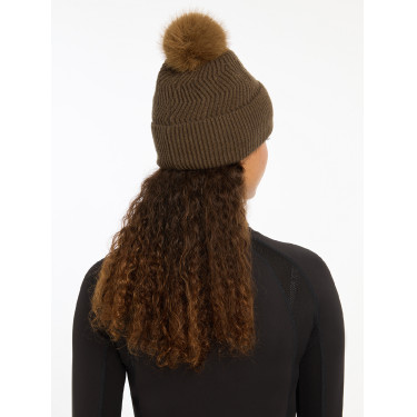 Gorro LeMieux Lila con pompón Gorro LeMieux Lila con pompón