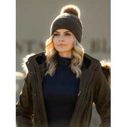 Gorro LeMieux Lila con pompón Gorro LeMieux Lila con pompón