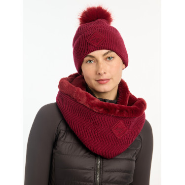 Gorro LeMieux Lila con pompón Gorro LeMieux Lila con pompón