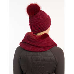 Gorro LeMieux Lila con pompón Gorro LeMieux Lila con pompón