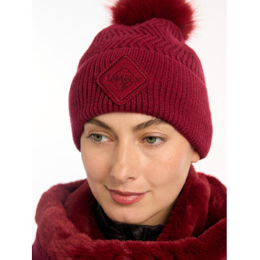 Gorro LeMieux Lila con pompón Gorro LeMieux Lila con pompón
