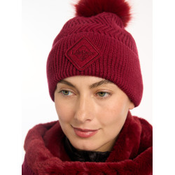Gorro LeMieux Lila con pompón Gorro LeMieux Lila con pompón