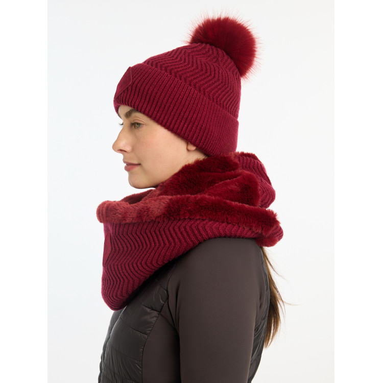 Gorro LeMieux Lila con pompón Gorro LeMieux Lila con pompón