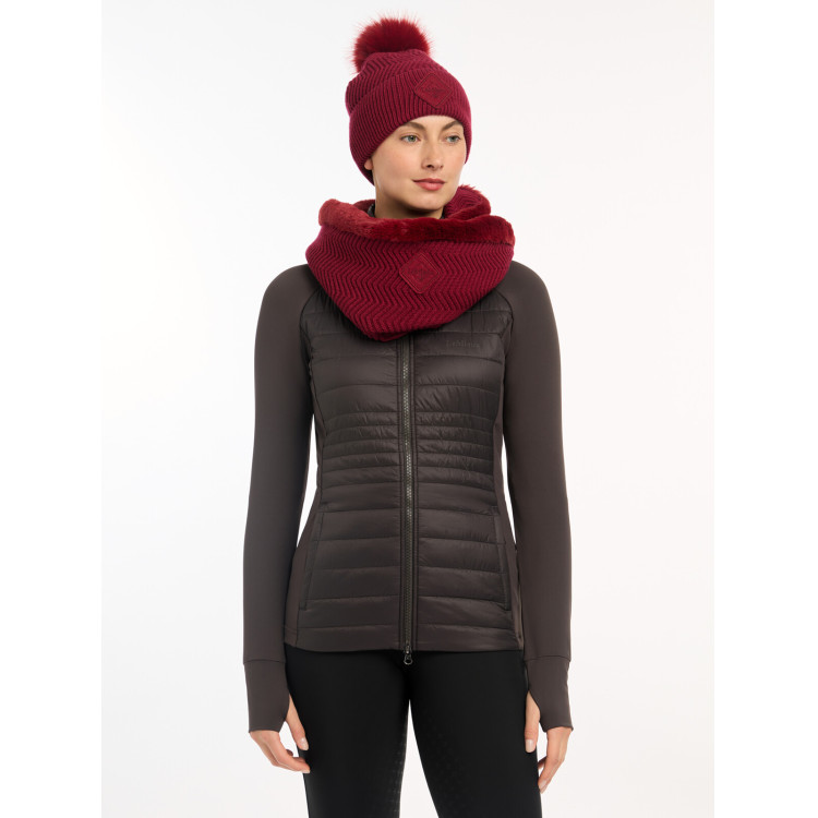 Gorro LeMieux Lila con pompón Gorro LeMieux Lila con pompón