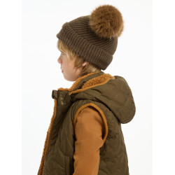 Gorro Mini LeMieux Clara tejido Alpino Marrón