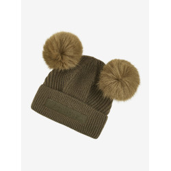 Gorro Mini LeMieux Clara tejido Alpino Marrón