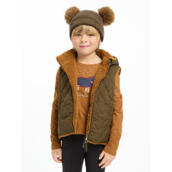 Gorro Mini LeMieux Clara tejido Alpino Marrón