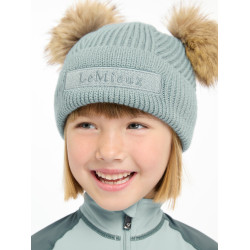 Gorro Mini LeMieux Clara tejido Glaciar Azul Gorro Mini LeMieux Clara tejido Glaciar Azul