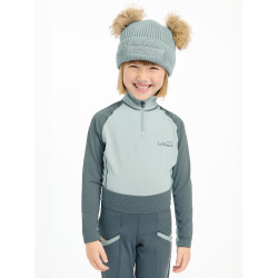 Gorro Mini LeMieux Clara tejido Glaciar Azul Gorro Mini LeMieux Clara tejido Glaciar Azul