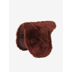 Alfombrilla en forma de silla Mini Poney LeMieux Showing Castaño Marrón