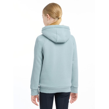 Sudadera con capucha forrada de forro polar LeMieux Hollie Young Rider Glaciar Azul
