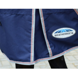 Manta Weatherbeeta ComFiTec Essential Combo 220 g Azul marino / plata / rojo