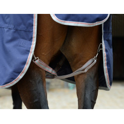 Manta Weatherbeeta ComFiTec Essential Combo 220 g Azul marino / plata / rojo