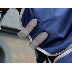 Manta Weatherbeeta ComFiTec Essential Combo 220 g Azul marino / plata / rojo