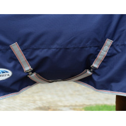 Manta Weatherbeeta ComFiTec Essential Combo 220 g Azul marino / plata / rojo