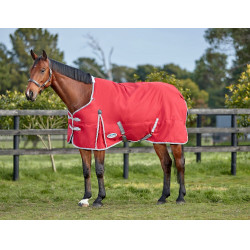 Manta Weatherbeeta ComFiTec Classic 220 g Rojo / plata / azul marino