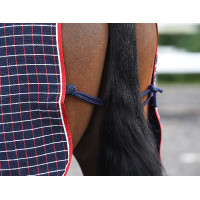 Manta Weatherbeeta Waffle Cooler Azul marino / rojo / blanco