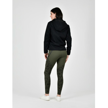 Legging Weatherbeeta Toulon Lifestyle Oliva oscuro / estampado de camuflaje Verde Legging Weatherbeeta Toulon Lifestyle Oliva oscuro / estampado de camuflaje Verde