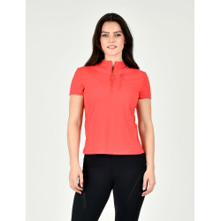 Polo Weatherbeeta de manga corta Roma Rojo suave / amargo Polo Weatherbeeta de manga corta Roma Rojo suave / amargo