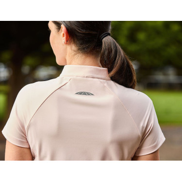 Polo Weatherbeeta de manga corta Roma Colorete Rosa