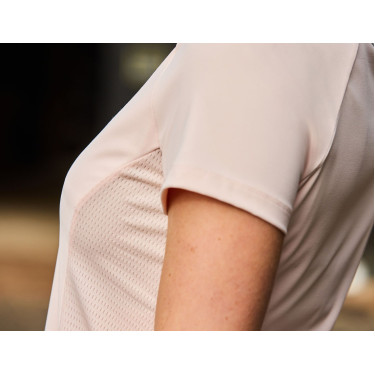 Polo Weatherbeeta de manga corta Roma Colorete Rosa