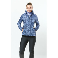 Chaqueta impermeable Dublin Cortina Estampado azul arándano