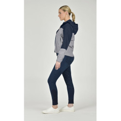 Chaqueta impermeable Dublin Crissy Gaviota / academia marina Gris