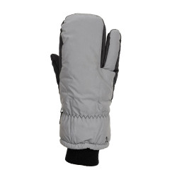 Manoplas de 3 dedos reflectantes Horze Plata reflectante