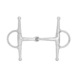 Filete recto anillos D Horze Filete recto anillos D Horze