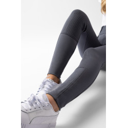 Pantalón de agarre integral para todas las estaciones Horze Mira Azul nube de tormenta Gris