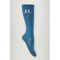 Calcetines de bádminton Harcour Azul acero