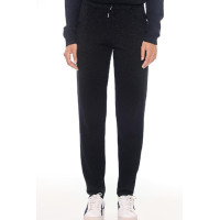 Jogging Harcour Joggi mujer Negro con purpurina