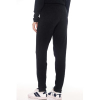 Jogging Harcour Joggi mujer Negro con purpurina