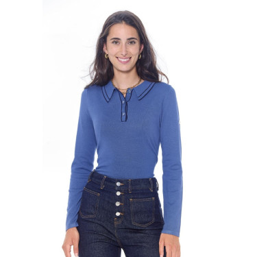 Polo Harcour Popi de manga larga para mujer Polo Harcour Popi de manga larga para mujer