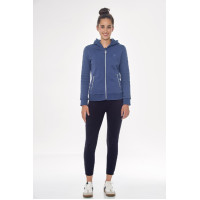 Sudadera con cremallera Harcour Sworm mujer Marino Azul marino