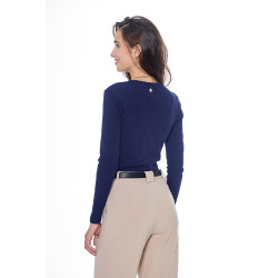 Camiseta de manga larga para mujer Harcour Pipalo Marino Azul marino Camiseta de manga larga para mujer Harcour Pipalo Marino Azul marino