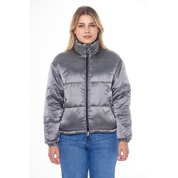 Chaqueta acolchada Harcour Janari para mujer Navy blue / plata Azul Chaqueta acolchada Harcour Janari para mujer Navy blue / plata Azul