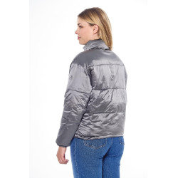 Chaqueta acolchada Harcour Janari para mujer Navy blue / plata Azul Chaqueta acolchada Harcour Janari para mujer Navy blue / plata Azul