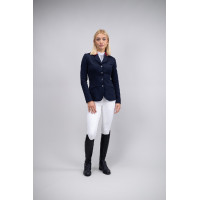 Chaqueta de concurso Harcour French Team Marino Azul marino