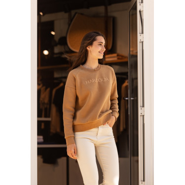 Sudadera Harcour Sirius mujer Café helado / arena Marr&amp;amp;amp;oacute;n
