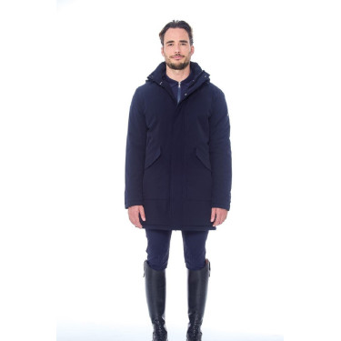 Parka larga Harcour Paulin Hombre Marino Azul marino