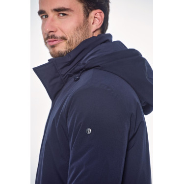 Parka larga Harcour Paulin Hombre Marino Azul marino