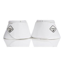 Campanas cuero LeMieux WrapRound Blanco