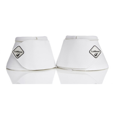 Campanas cuero LeMieux WrapRound Blanco