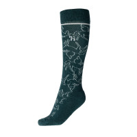 Calcetines de invierno Horze niño Pegasus Verde agua oscuro Calcetines de invierno Horze niño Pegasus Verde agua oscuro