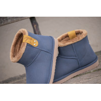 Botines Pénélope Marino / marrón Azul