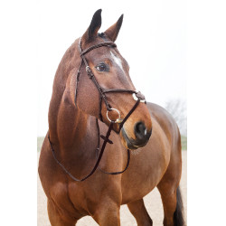 Cabezada mejicana Prescott Horze Castaño Marrón