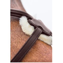 Cabezada mejicana Prescott Horze Castaño Marrón